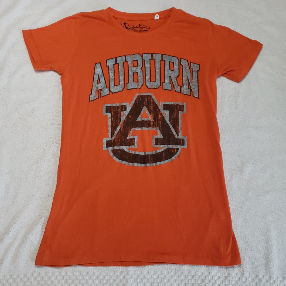 Pressbox Orange Auburn Short Sleeve Tee